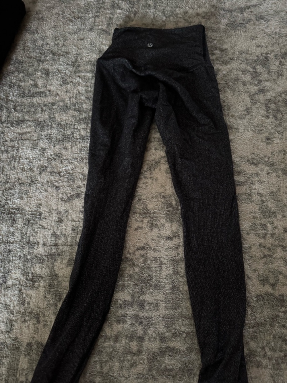 lululemon athletica Heathered Charcoal Gray Leggings